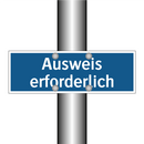 Ausweis erforderlich