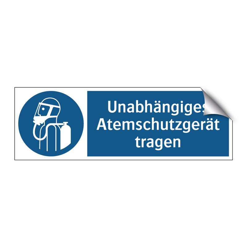 Unabhängiges Atemschutzgerät tragen