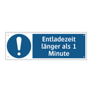 Entladezeit länger als 1 Minute