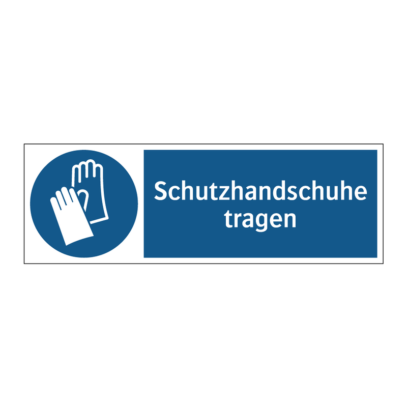 Schutzhandschuhe tragen