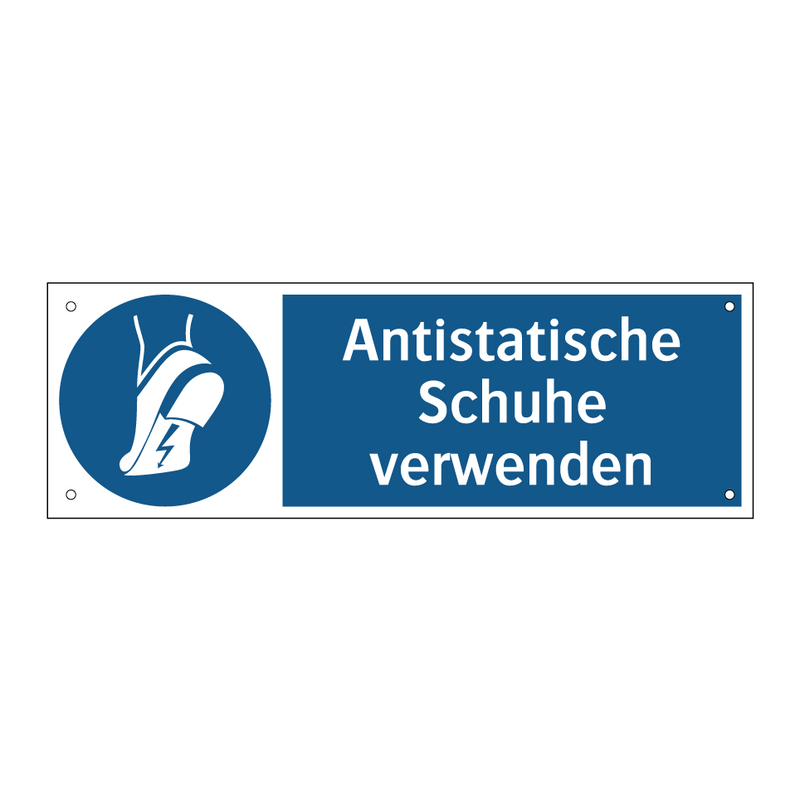 Antistatische Schuhe verwenden