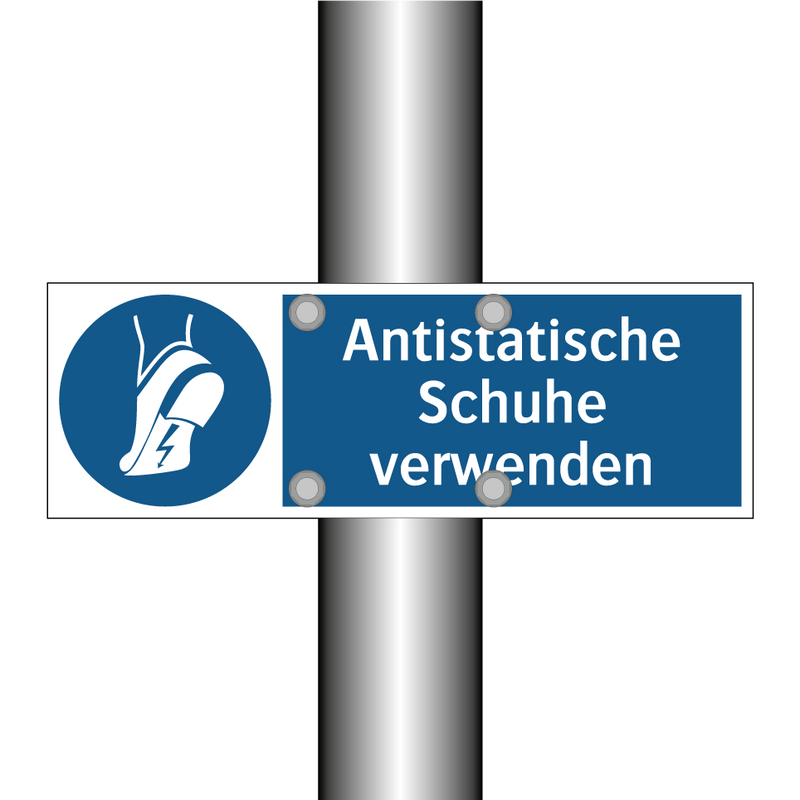 Antistatische Schuhe verwenden