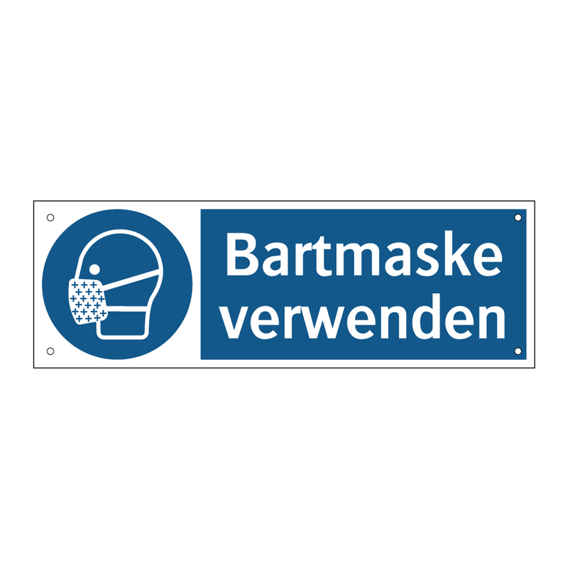 Bartmaske verwenden