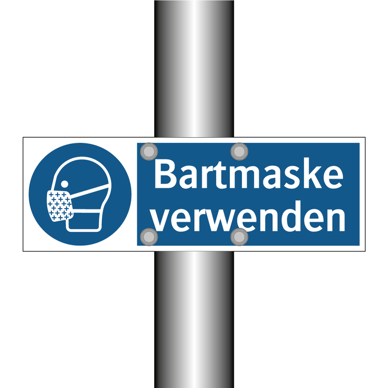 Bartmaske verwenden