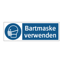 Bartmaske verwenden