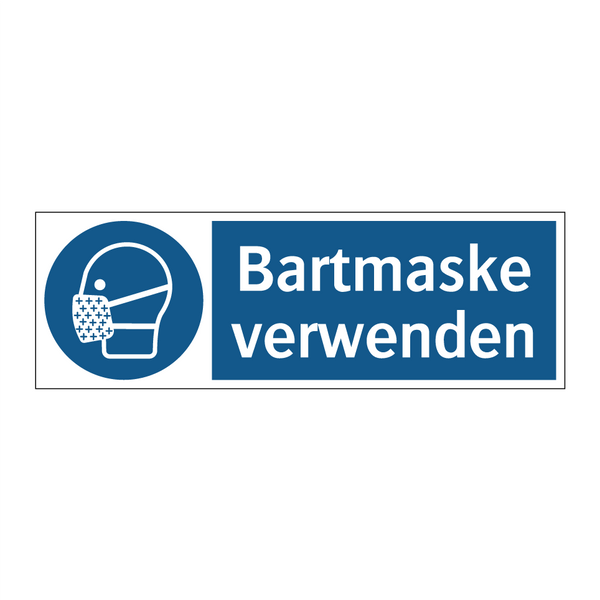 Bartmaske verwenden