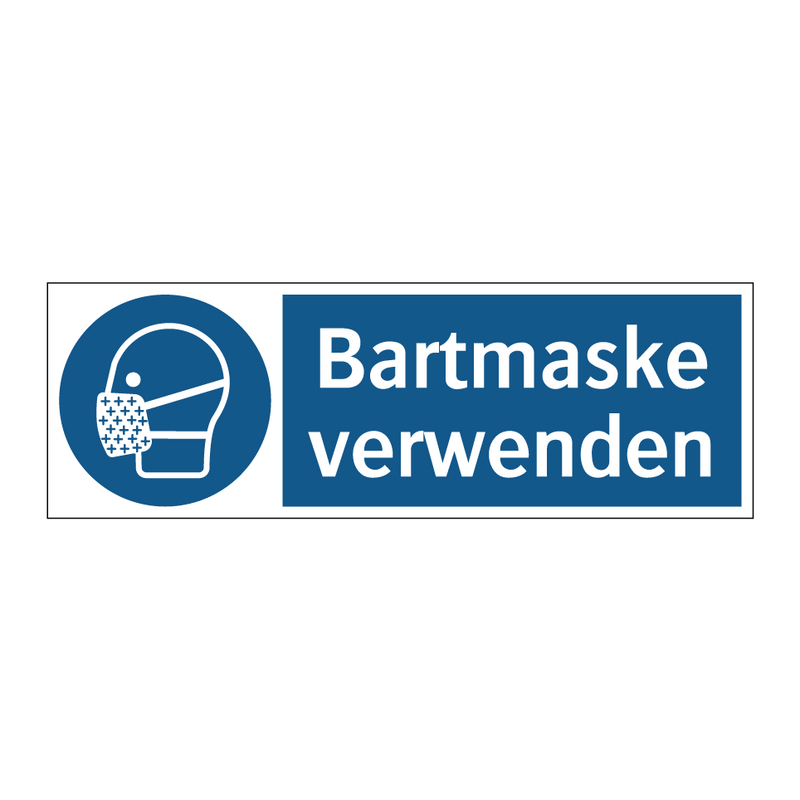 Bartmaske verwenden