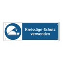 Kreissäge-Schutz verwenden