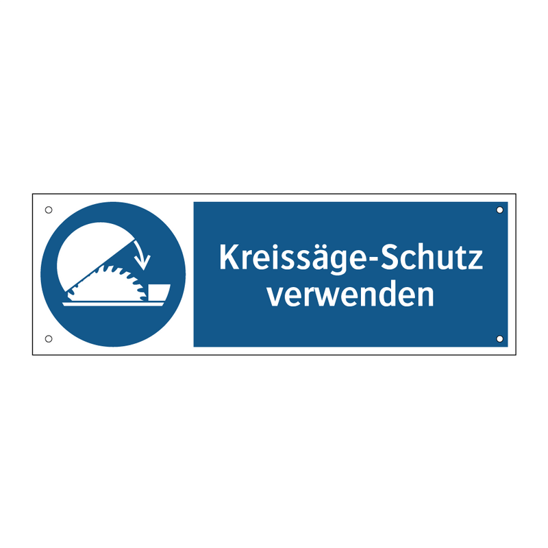 Kreissäge-Schutz verwenden