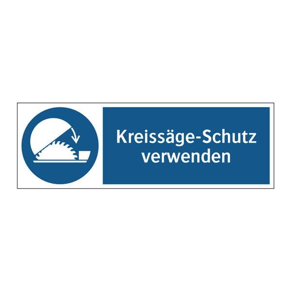 Kreissäge-Schutz verwenden