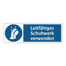 Leitfähiges Schuhwerk verwenden