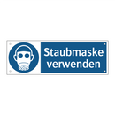 Staubmaske verwenden