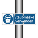 Staubmaske verwenden