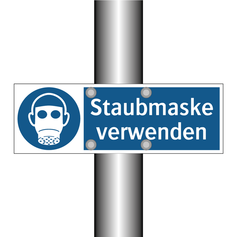 Staubmaske verwenden