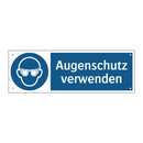 Augenschutz verwenden