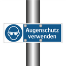Augenschutz verwenden