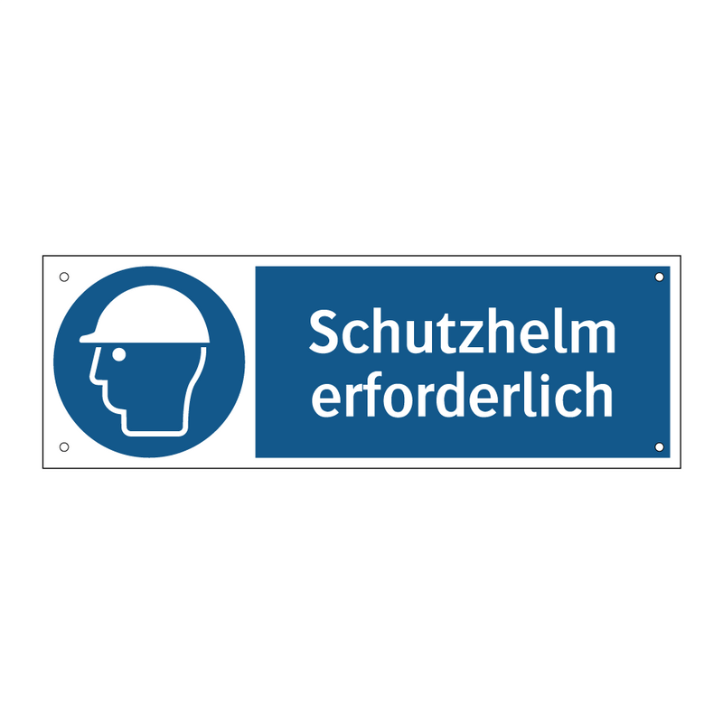 Schutzhelm erforderlich