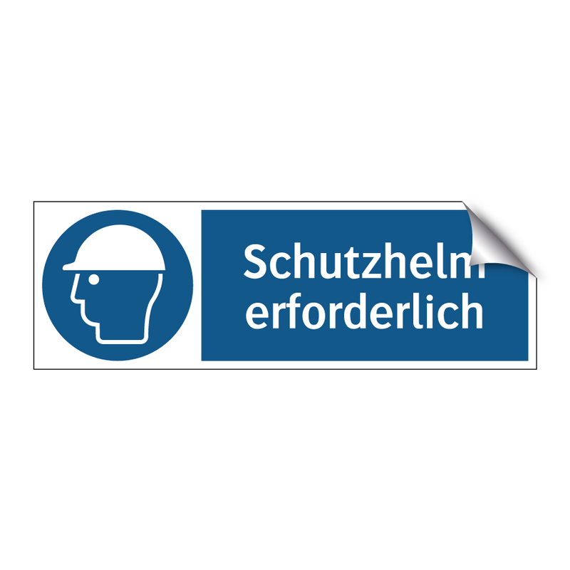 Schutzhelm erforderlich