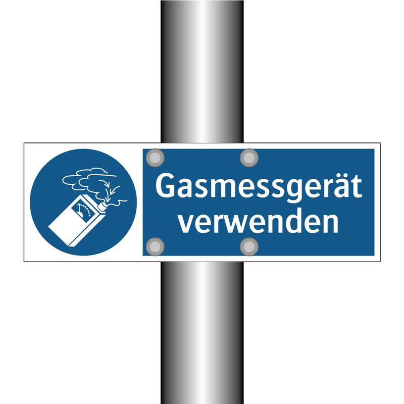 Gasmessgerät verwenden