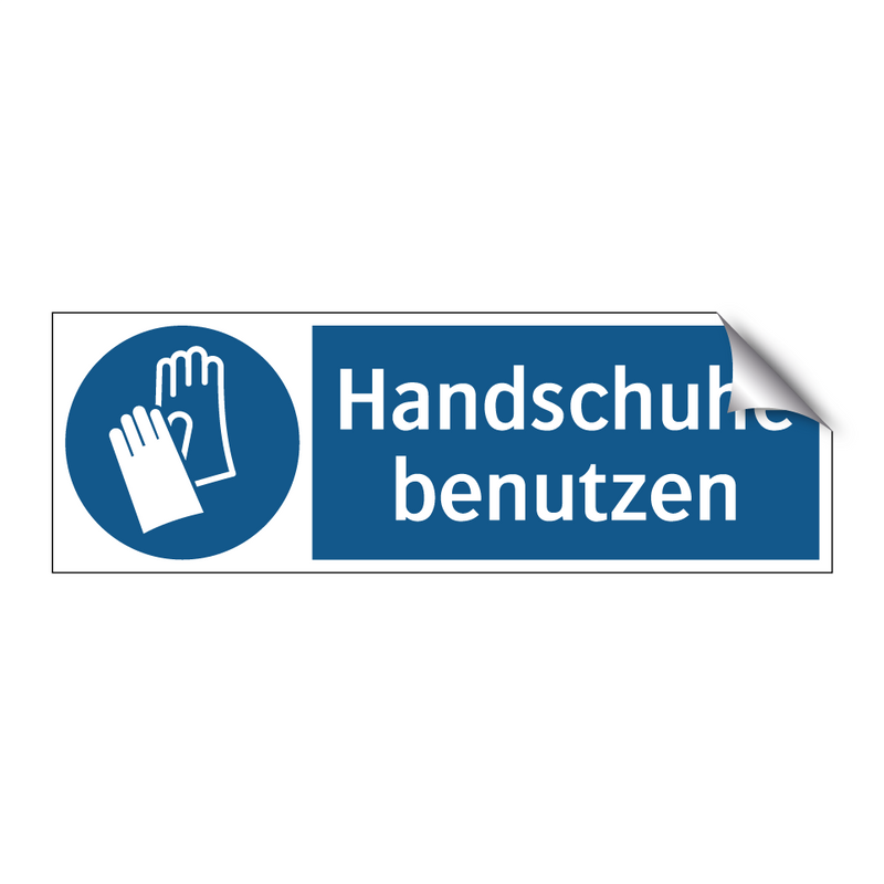 Handschuhe benutzen