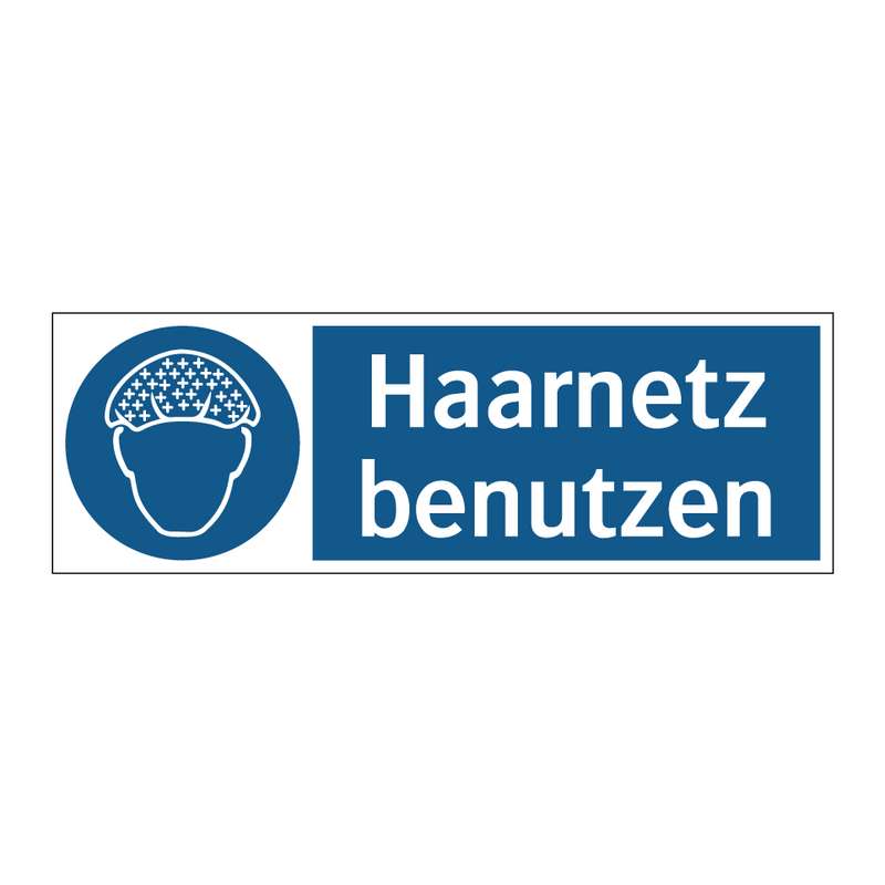 Haarnetz benutzen