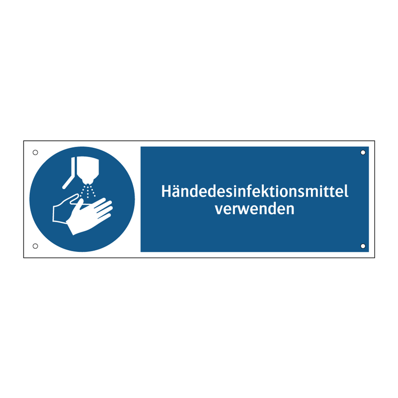 Händedesinfektionsmittel verwenden