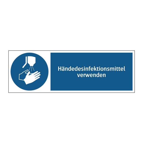 Händedesinfektionsmittel verwenden