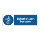Sicherheitsgurt benutzen