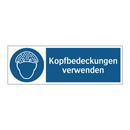 Kopfbedeckungen verwenden
