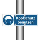 Kopfschutz benutzen