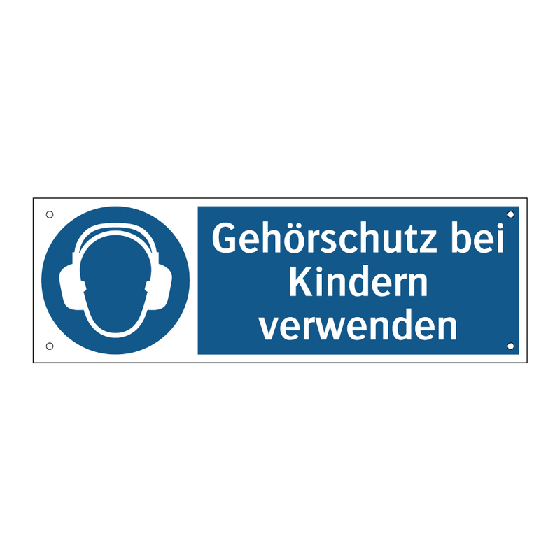 Gehörschutz bei Kindern verwenden