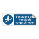 Benutzung des Handlaufs vorgeschrieben