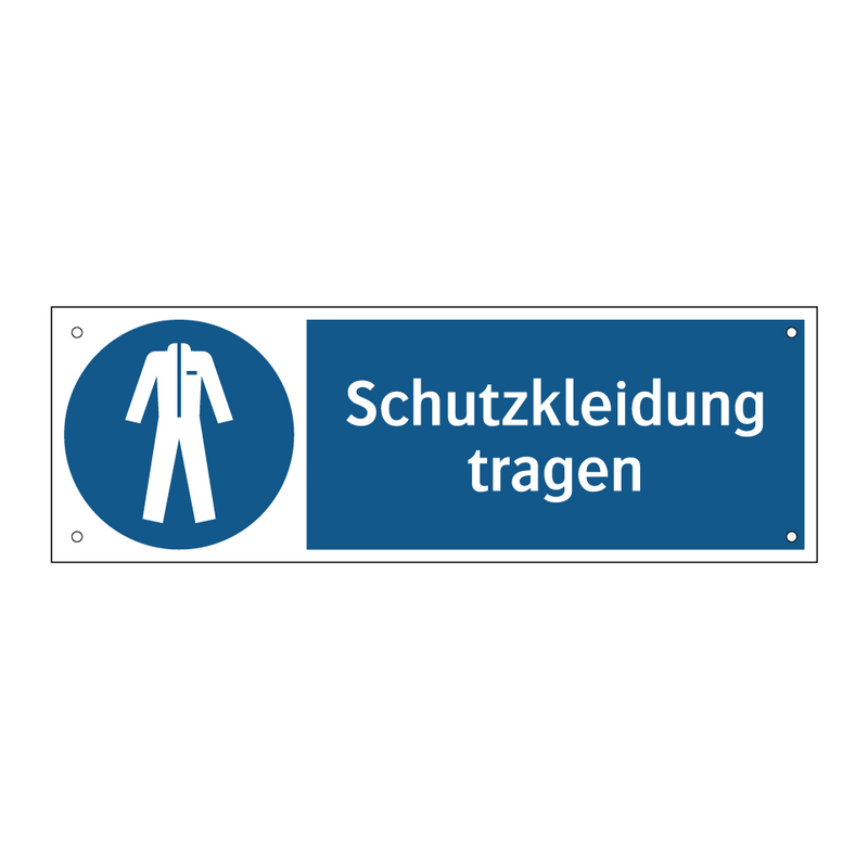 Schutzkleidung tragen