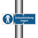 Schutzkleidung tragen
