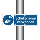 Schutzcreme verwenden