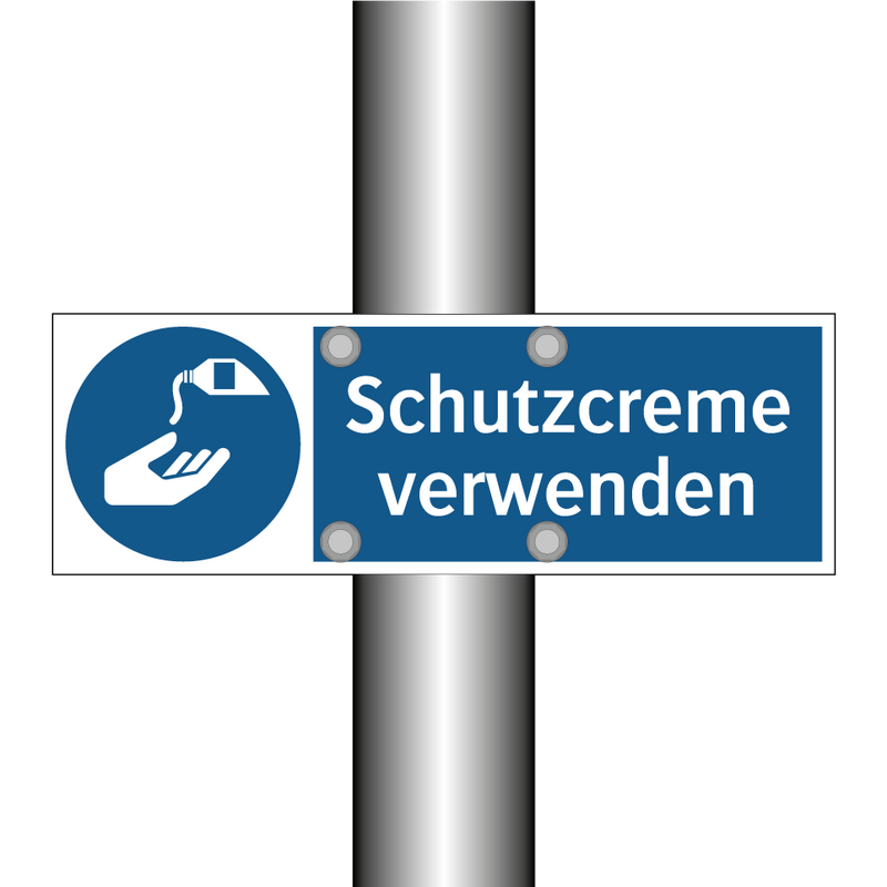 Schutzcreme verwenden