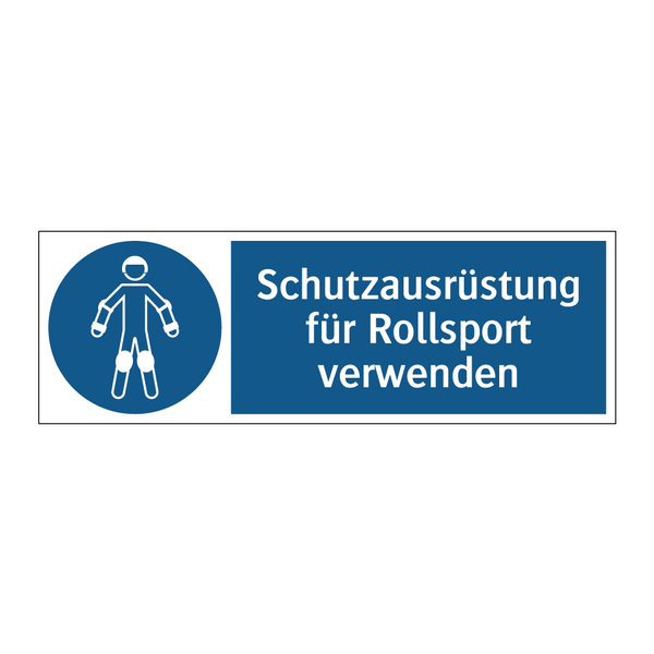 Schutzausrüstung für Rollsport verwenden