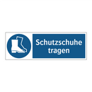 Schutzschuhe tragen