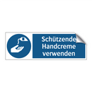 Schützende Handcreme verwenden