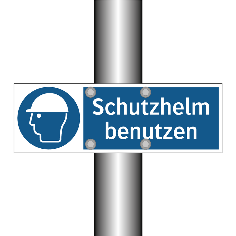 Schutzhelm benutzen