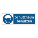 Schutzhelm benutzen