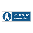 Schutzhaube verwenden