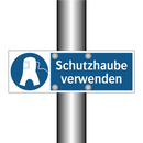 Schutzhaube verwenden