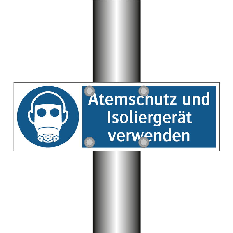 Atemschutz und Isoliergerät verwenden