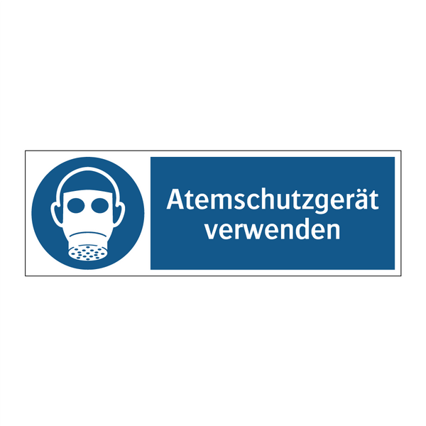 Atemschutzgerät verwenden