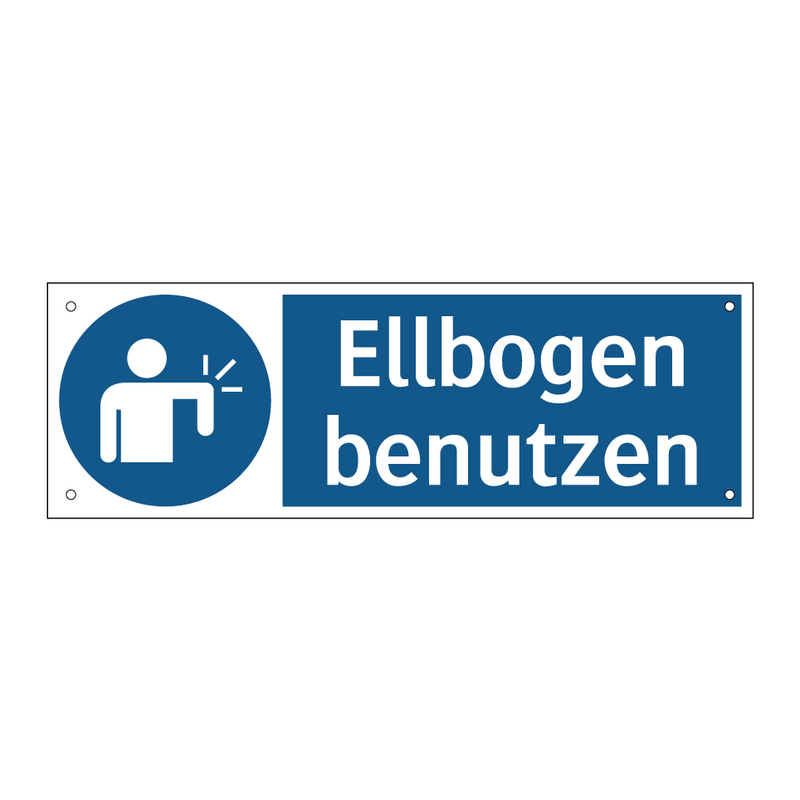 Ellbogen benutzen