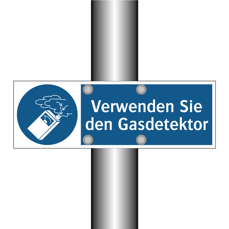 Verwenden Sie den Gasdetektor