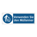 Verwenden Sie den Mülleimer