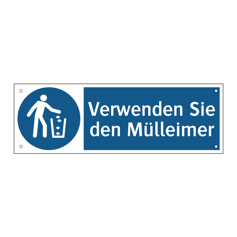 Verwenden Sie den Mülleimer