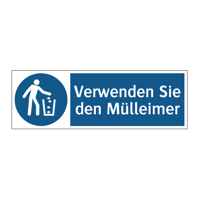 Verwenden Sie den Mülleimer